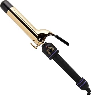 HOT TOOLS Pro Signature Gold Curling Iron Bundle | Long-Lasting Curls, (1-1/2 in) & (1-1/4 in) Barrels