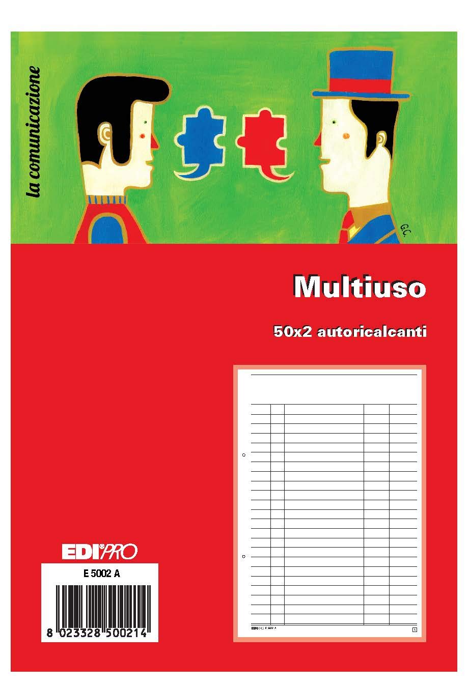 EDIPRO - E5002A - Multi-Purpose Block 50x2 Self-Limiting F.to 14.8x22