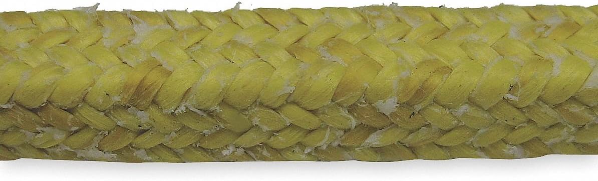PALMETTO PACKING 25 ft. Compression Packing Seal, 3/8Sq, Para-Aramid : Industrial & Scientific