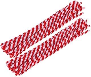 KOMBIUDA 100Pcs Artes E Ofícios Para Cães De Pelúcia Para Flash De Pelúcia Lança Limpadores De Felpudo Limpador De Glitter Torção Vara De Metal Para Varas De Metal Faça
