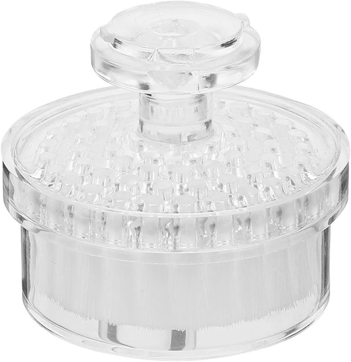 Soft-Bristle Facial Cleansing Brush Manual Face Scrubber Handheld Exfoliating Skin-Friendly Brush for Home and Travel Use