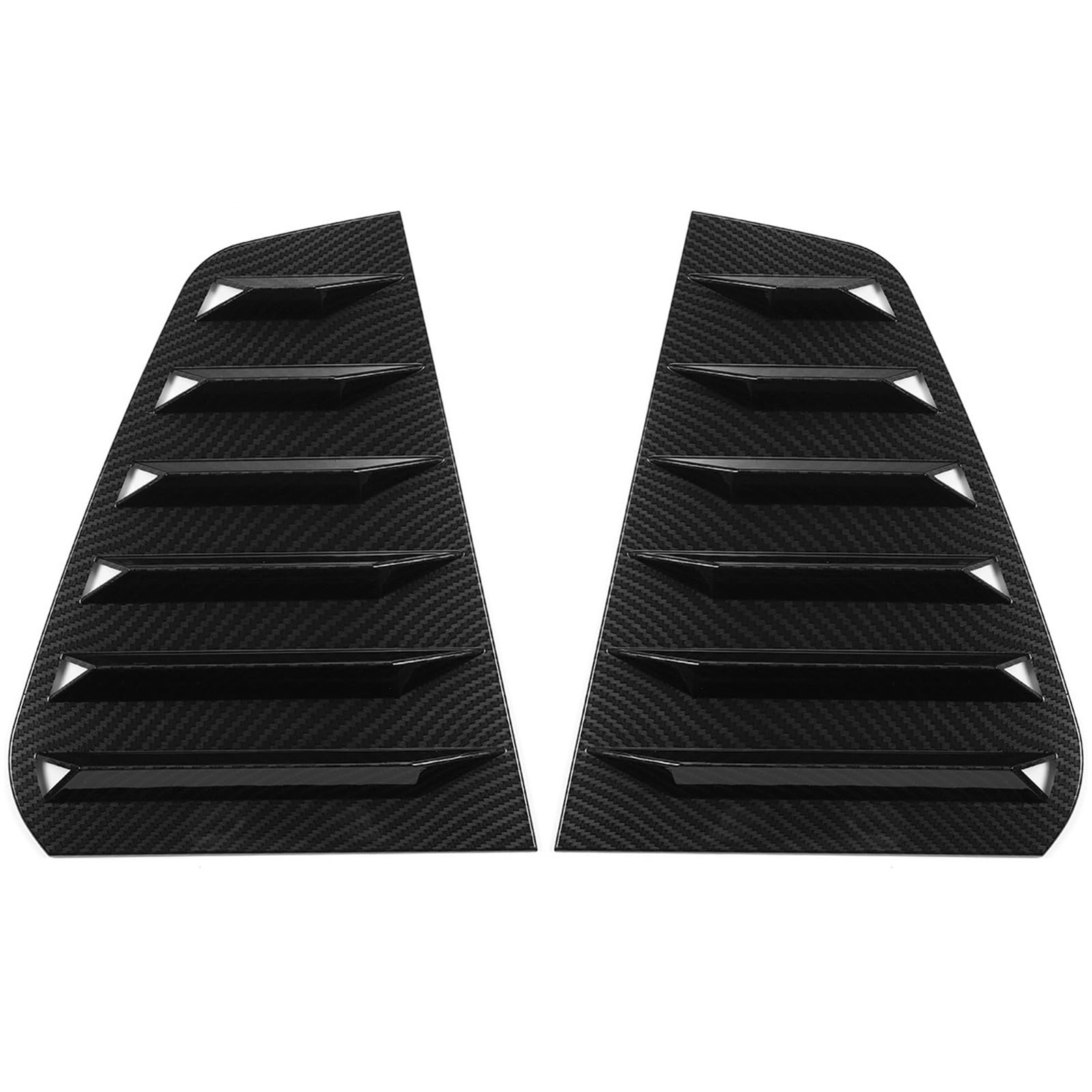 Molduras decorativas para coche compatibles con Golf rejilla ventilación lateral aspecto carbono 8