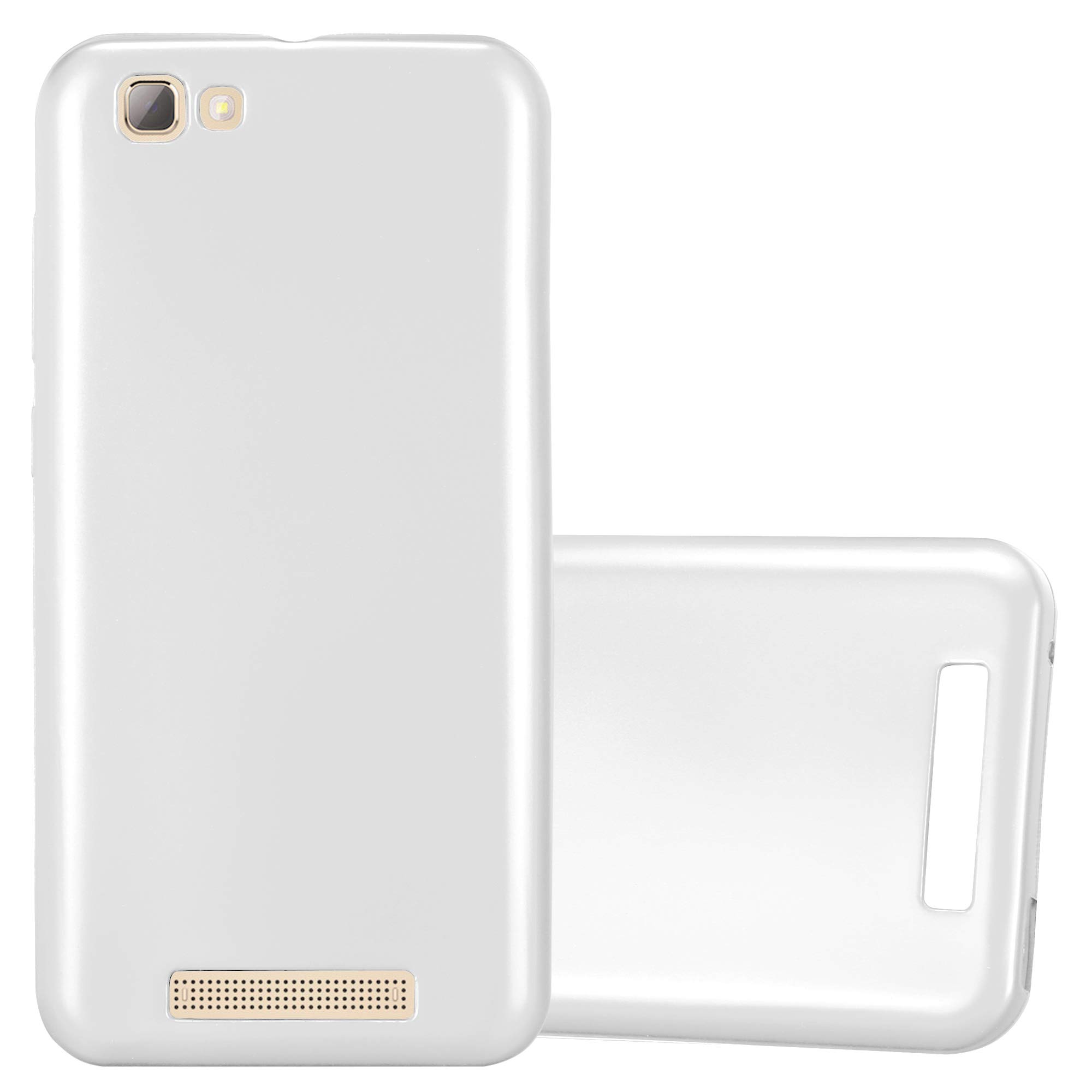 Cadorabo Cover Per ZTE Blade A612 - Custodia In Silicone TPU AZZURRO METALLICO - Sottile 1,2mm - Antiurto E Antigraffio