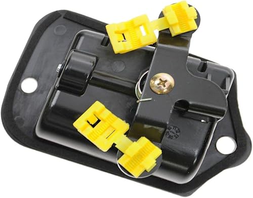 Miniatura 4 de Manija de puerta exterior montada en la tercera puerta, color negro, compatible con Chevrolet S10 GMC Sonoma 1994-2003 Isuzu Hombre 1997-2000