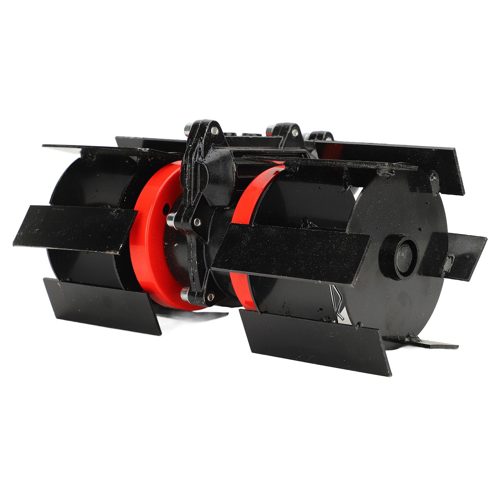 14 Cm 9 Rueda de Desmalezado de Dientes, Accesorio de Cortacésped Universal de Cuchilla Recta con Diámetro Interno de Tubo de 26 Mm para Aflojar la Zanja Profunda