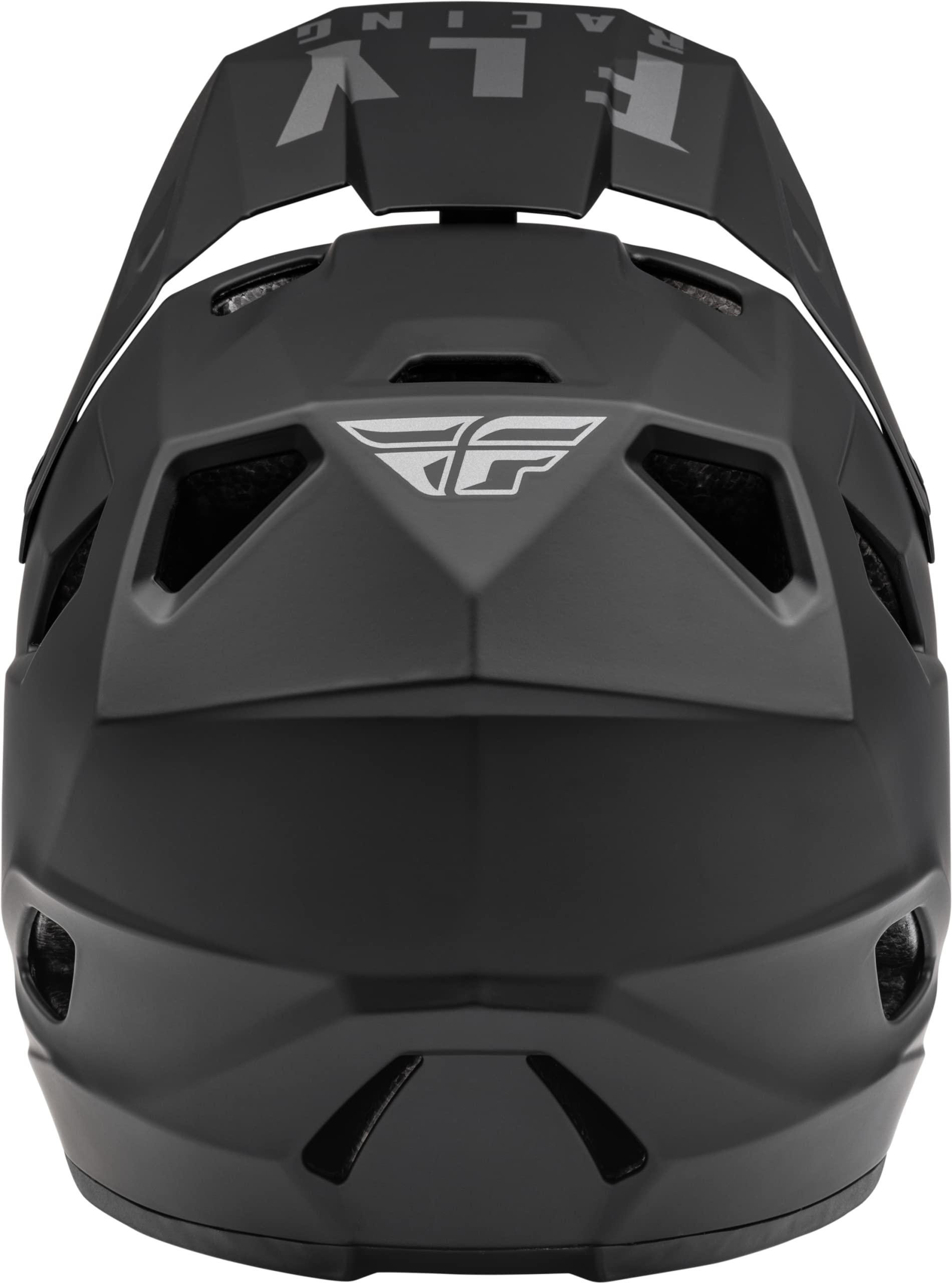 Fly Rayce Solid Matt Black 52-YL - Casco de Bicicleta de montaña