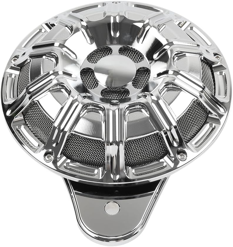 Three T CNCアルミニウム合金素材 バイク用ホーン保護ガード バイク ホーンスピーカーカバー 対応 For Harley B