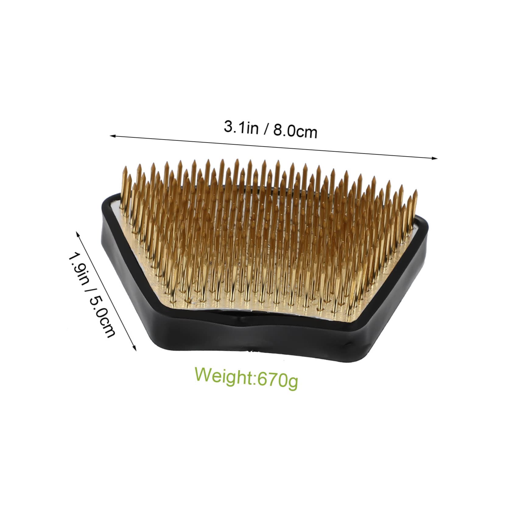 COHEALI DIY Flower Arrangement Floral Fixation Needle Holder Sturdy Stainless Steel Pins for Beautiful Floral Designs