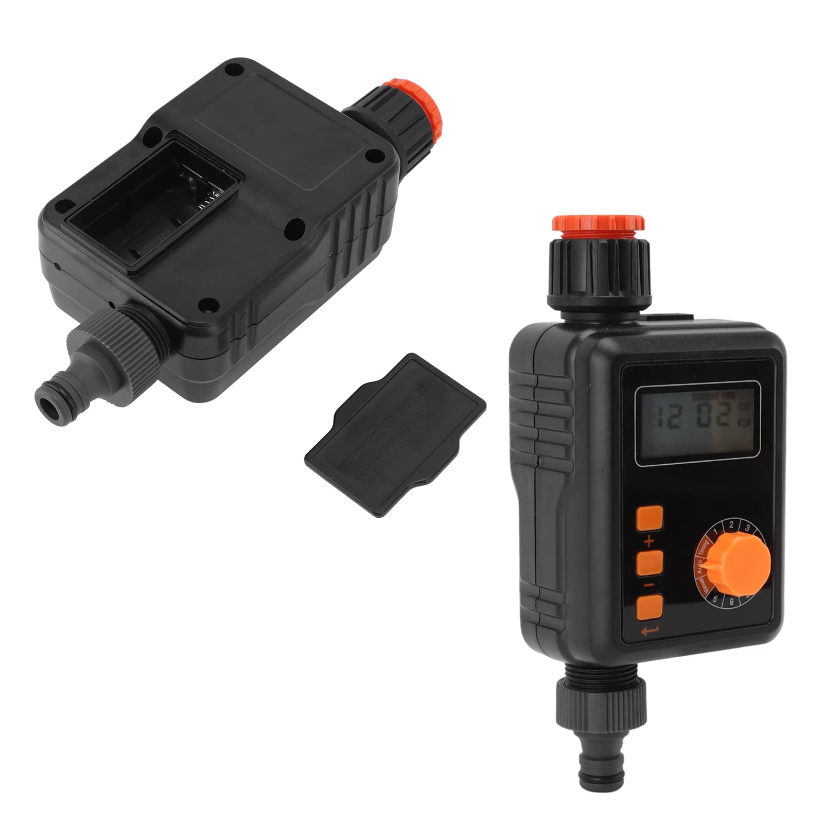 Temporizzatore per Irrigazione ABS G3/4 con Controller di Irrigazione Automatico Impermeabile IPX5 con Secondo Controllo Accurato per del Cortile dell'azienda Agricola del Giardino