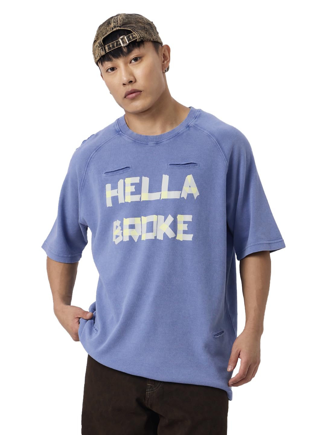 Buy The Souled Store Originals: Hella Broke Men and Boys Short