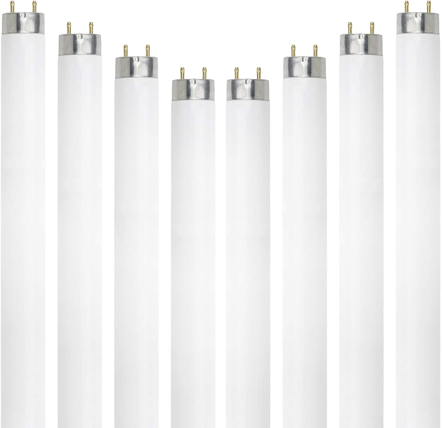Dysmio Lighting F25T8-DL 25-Watt - 36 Inch T8 Straight Tube, Medium Bi-Pin Base, 6500K - Daylight - Pack of 8