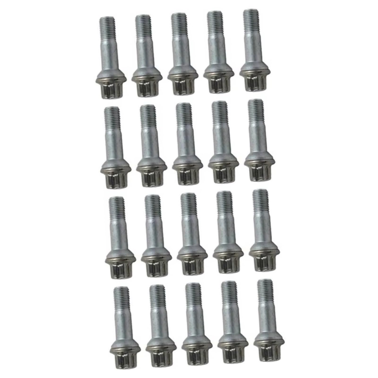 Tuerca Compatible Con Benz Para S Klasse W221 S 420 S 450 2006 2007 2008 2009 2010 2011 2012 2013 Juego De 20 Tuercas De Rueda OEM:0009902207