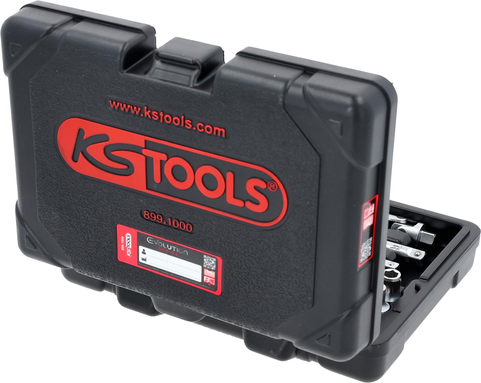 KS Tools 899.1000 Calendario dell'Avvento 2025 / Set di bit a torsione professionale con leva a cricco da 1/4'' e giravite da 1/4', 46 pezzi.