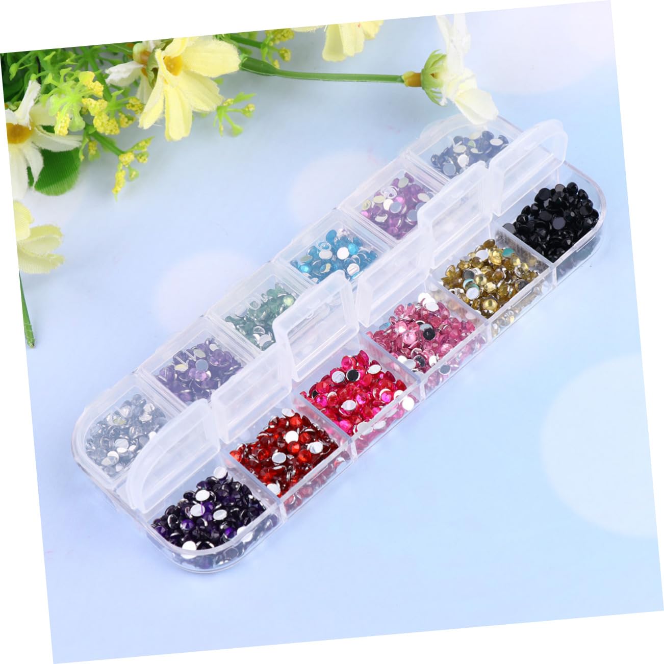 VICASKY 2 Set Kit Strumenti per Manicure Multifunzionale con Applicatore per Set Decorazione per Unghie per Professionisti e Principianti Include Penna e per Nail Art
