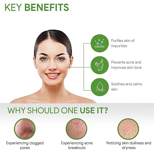 Miniatura 3 de Good Vibes Green Tea Face Wash  Anti acné Limpieza profunda Antioxidantes Rico Limpiador Facial para todo tipo de piel  Natural, sin parabenos ni