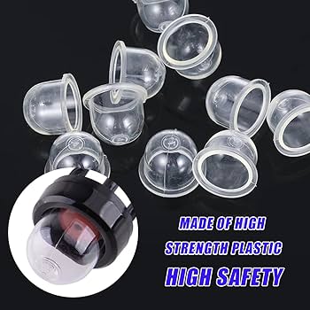 12 Pompe à Amorce Carburateur - 19mm Et 22mm Pour Tondeuse, Tronçonneuse