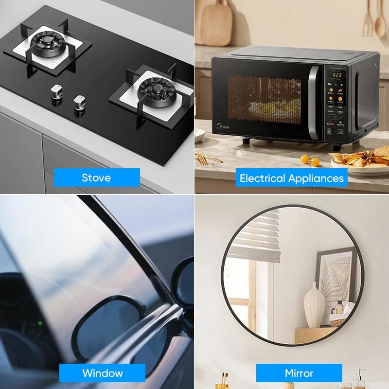 Saker Magic Cleaning Cloth for Glass,Premium Microfiber Cleaning Cloth for Streak-Free Shine on Glass and Household Surfaces (10, 50 * 50CM)