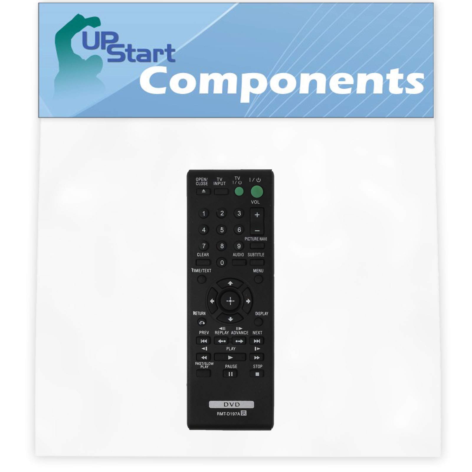 Replacement Sony RMT-D197A DVD Player Remote Control for