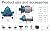 YCHAOFLO 110V Electric High Pressure Water Pump with Diaphragm, Inline Water Transfer Pump, Camper Water System, On-Demand Water Pressure Booster Pump for Garden Hose & Water Pumps