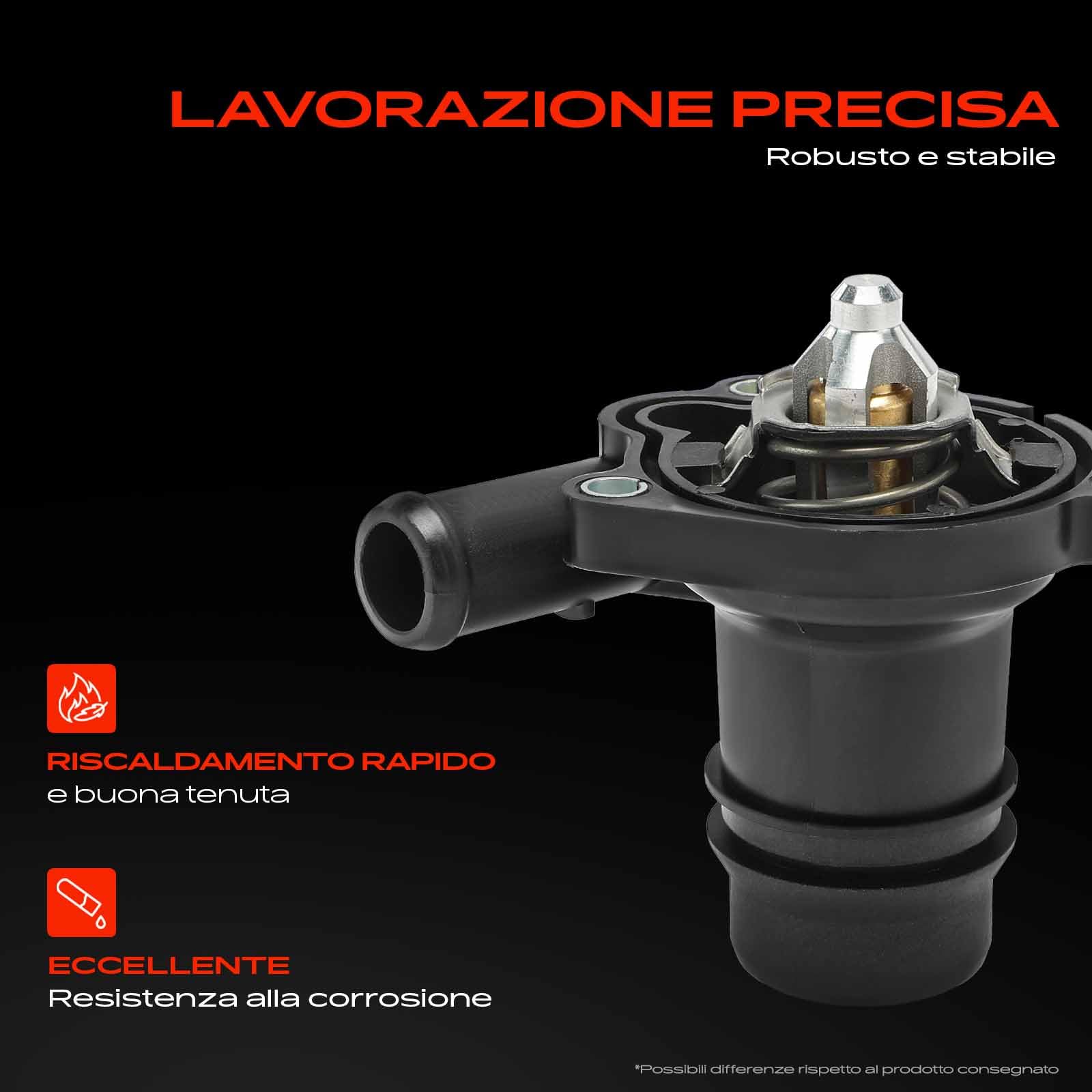 Termostato refrigerante alloggiamento per Cruze Astra Corsa Insignia Meriva Zafira 2009-2020 55579010