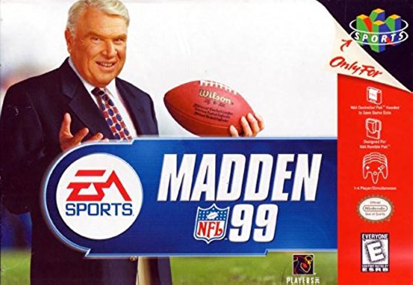 Nintendo64＋ソフト多数 Amazon.com: Madden 99 Football - Nintendo 64 : Video Games