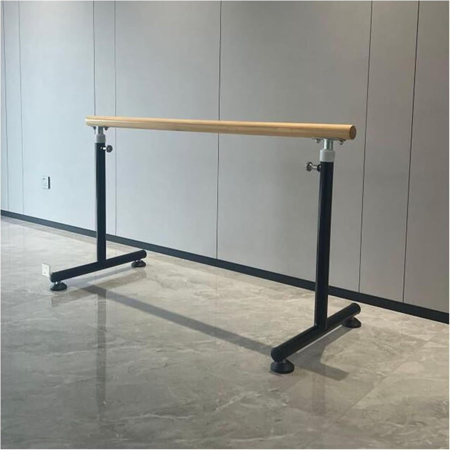 Barre de ballet indépendante et barre de danse mobile réglable pour adultes
