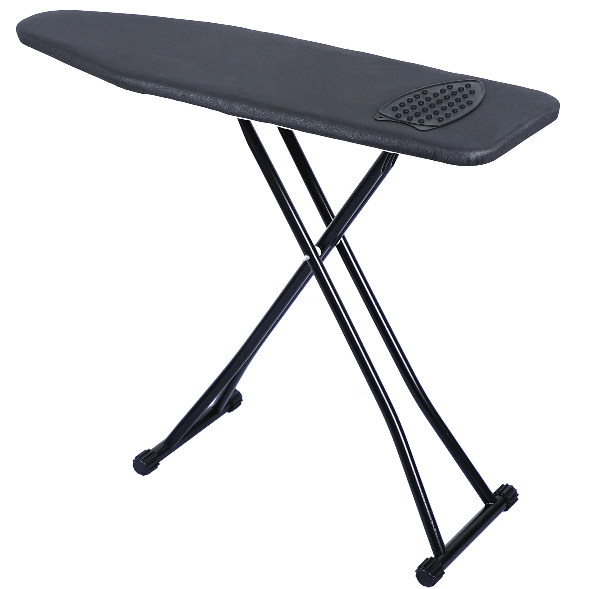 Ironing Board with Heat Resistant Cover, 43x13 Compact and Space Saver Iron Board, Full Size Foldable, Height Adjustable