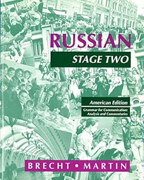 Hardcover Russian, stage two: Grammar for communications, analysis and commentaries Book