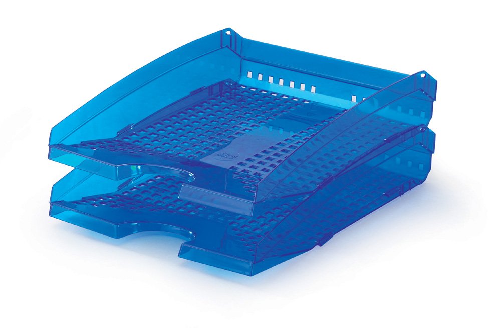 Durable Trend Letter Tray Plastic A4-C4 - Translucent Blue Ref 1701626540