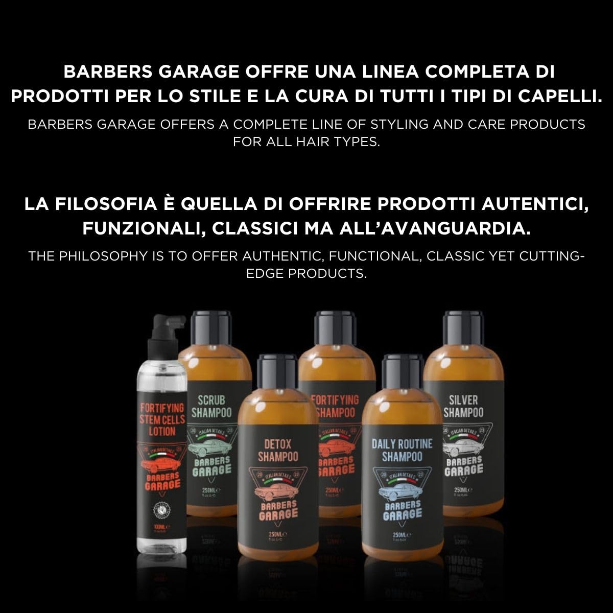 Barbers Garage, Energising Hair Growth Shampoo with Vegan Natural Extracts of Thyme, Rosemary, Eucalyptus and Sage - Image 4