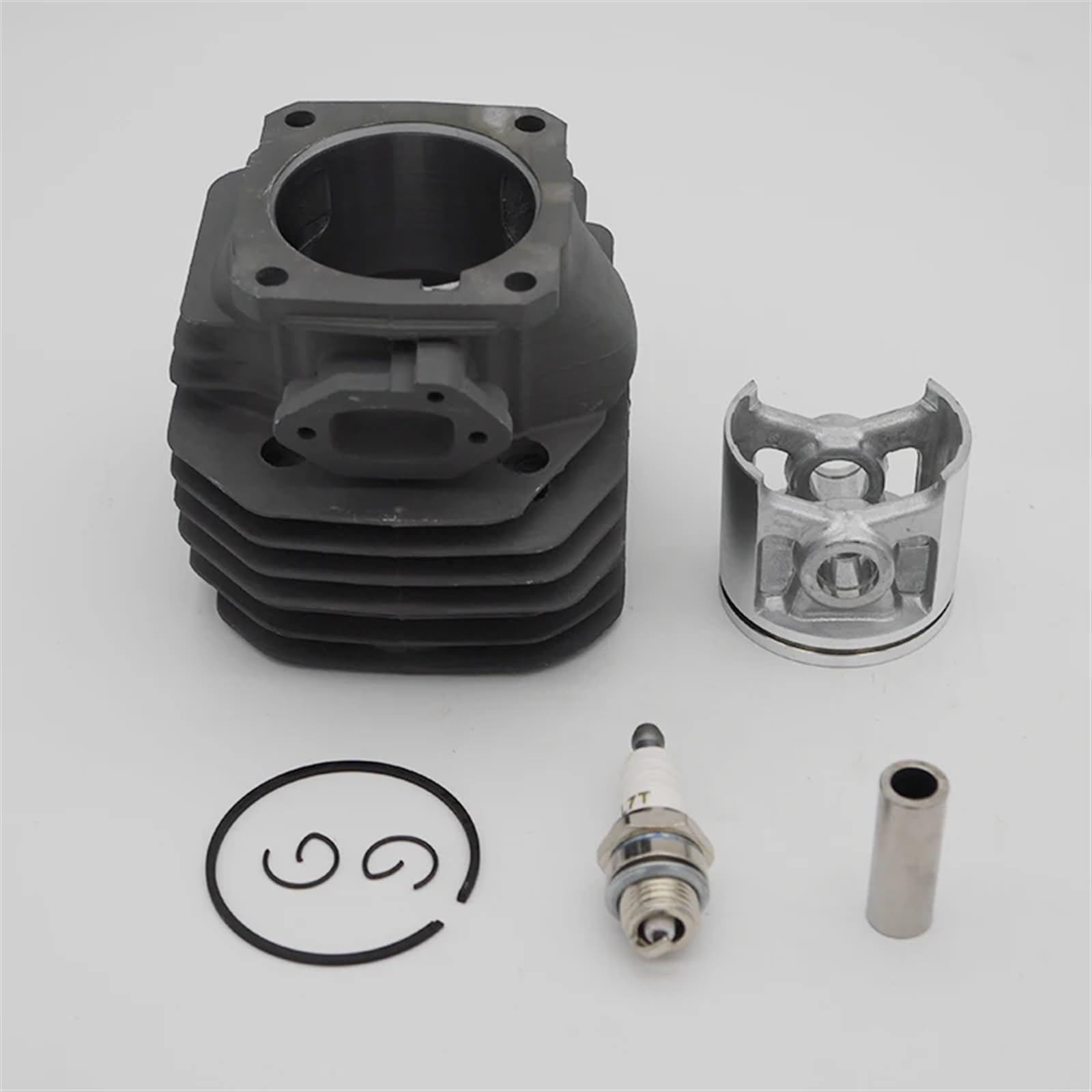 Wivplex Kit de bujía de pistón cilíndrico de 48 mm for Motosierra de jardín a Gasolina Husqvarna 262 262XP 261 Pistón del Motor