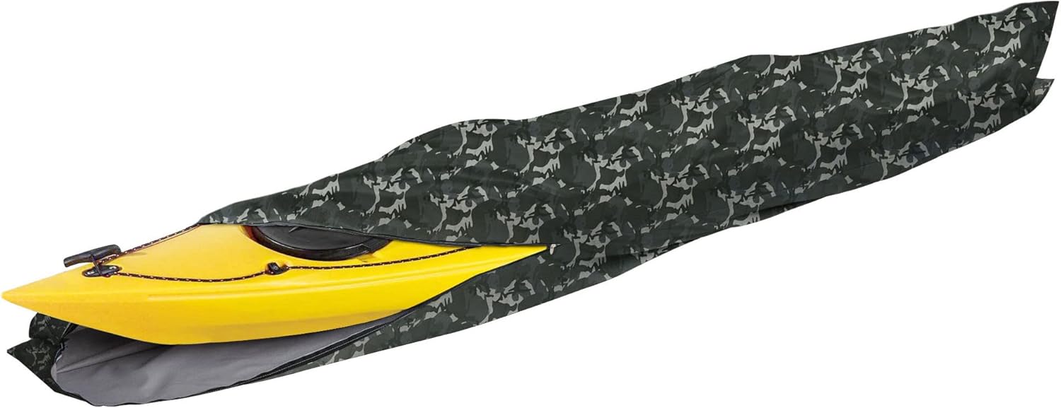 i COVER 13ft Kayak Cover Water Proof Heavy Duty Kayak/Canoe Cover Fits