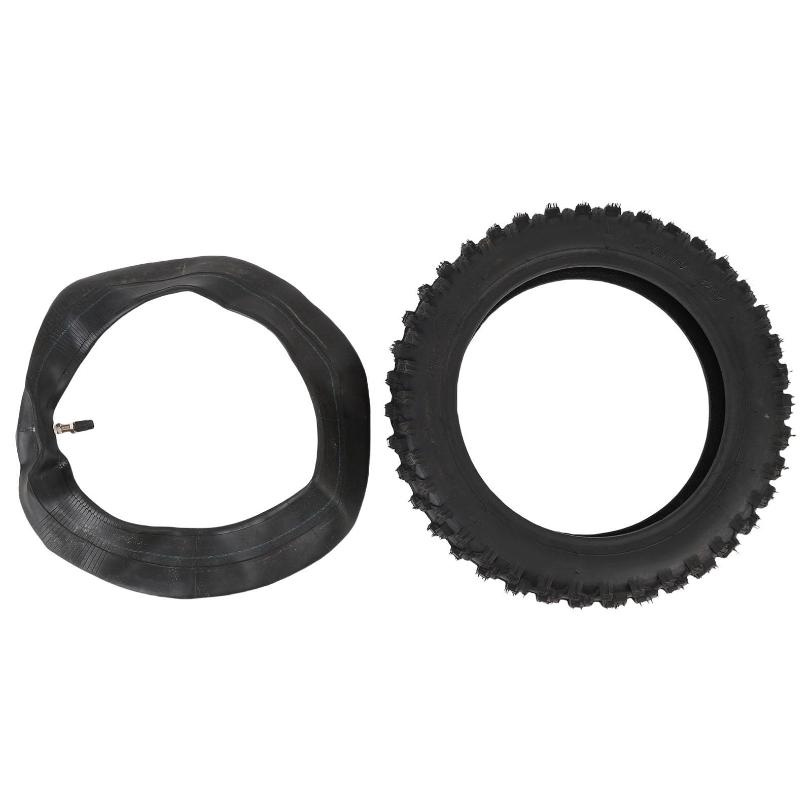Ausla 2,75-10 Zestaw Opony i Dętki Zamiennych do Motocykla Terenowego Opona Off-Road z Felgą 10 Cali dla XR50 CRF50 PW50 JR 50 DRZ70 Coolster QG-210 QG-213A