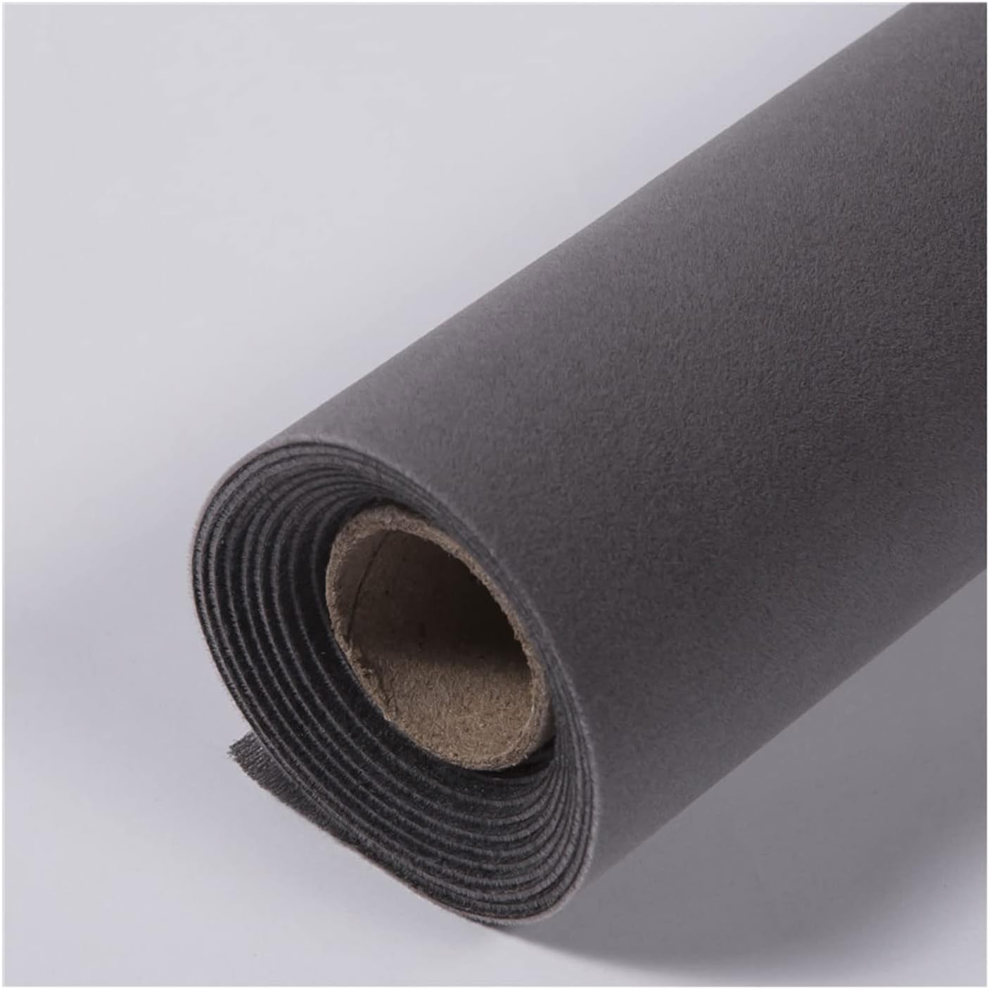 Wj Tela Autoadhesiva Tela Asfáltica Autoadhesiva Autoadhesivo Fieltro Hoja De Tela De Terciopelo Adhesiva Pegajosa Hoja Trasera Fieltro Tela Adhesivo Hojas(Size:1m*1.45m,Color:Gris Oscuro)