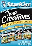 StarKist Tuna Creations Variety Pack – 2.6 Ounce Pouch, Pack of 4 (Multiple Flavors)