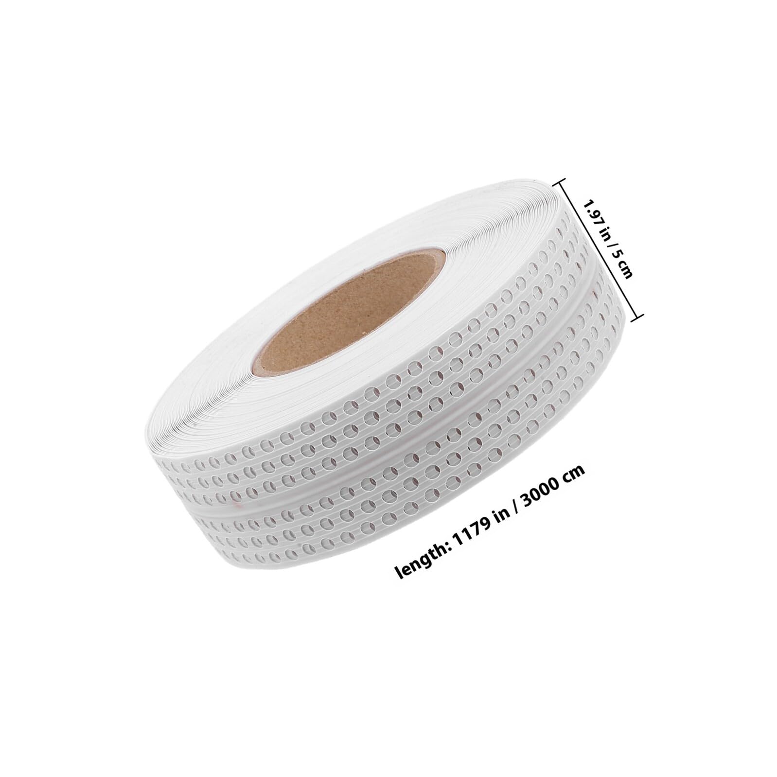 Homoyoyo Selbstklebende Flexibel und Weiß 5cm Breit aus Pvc Eckleiste als Kantenschutz für Wandecken bei Renovierungen und Wohnungsmodernisierung