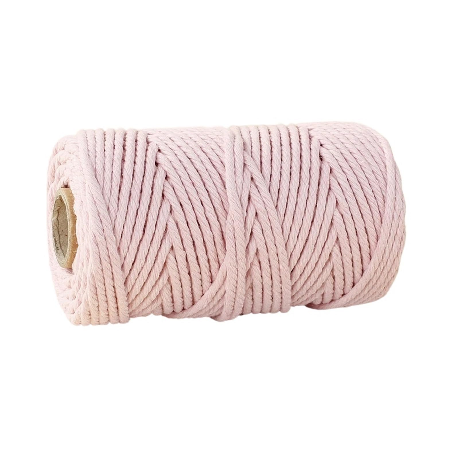 Cotton Macrame Cord 50m/roll 3.0mm Cotton Macrame Cord Rope Twine Thread String Crafts for DIY Handmade Sewing Party Wedding Furniture Decoration(Color14)