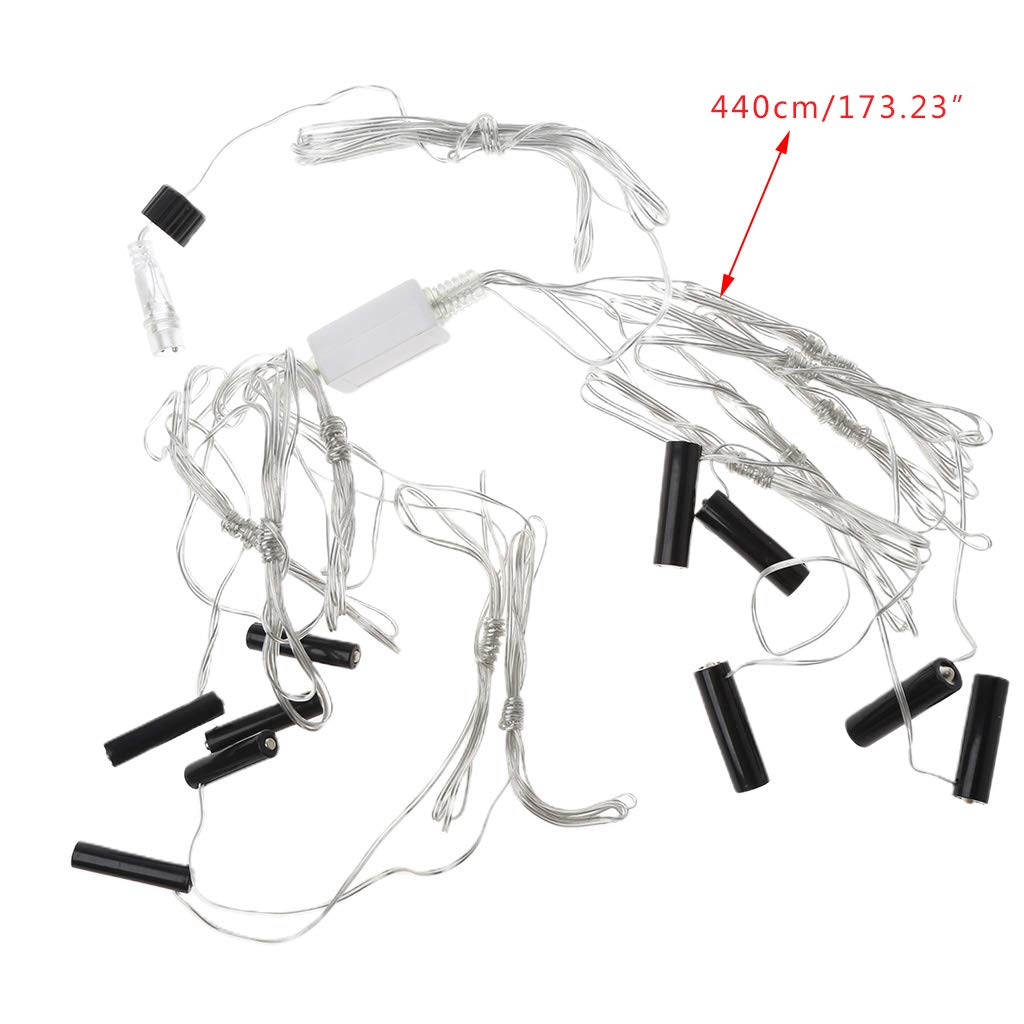 Adaptateur universel 10 en 1 5 piles AA + 5 piles AAA pour remplacer les piles AA AAA pour lumière LED de Noël, jouets, talkie-walkie et plus encore
