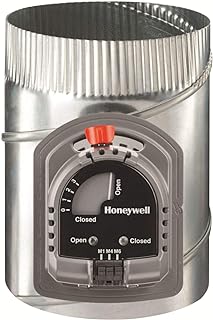 Honeywell ARD8TZ Round Automatic Damper, 8"