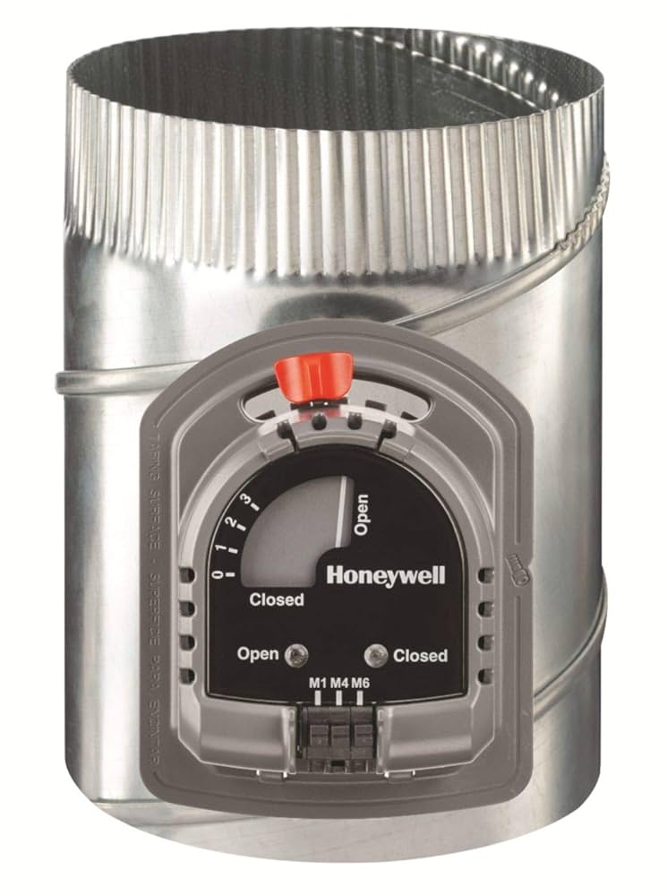 hon Honeywell ARD14TZ Round Automatic Damper, 14
