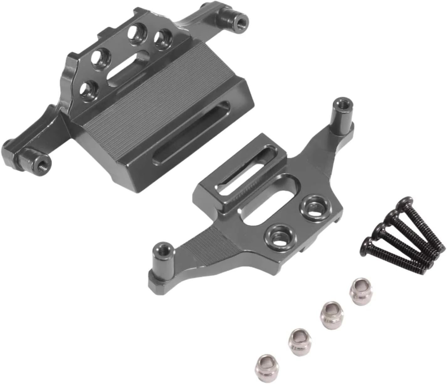 Rc Accessories For Meijiaxin 20208 Shock Mount Brackets High Strength RC Vehicles Toy Parts Upgrade Accessories Replacement(Silver)