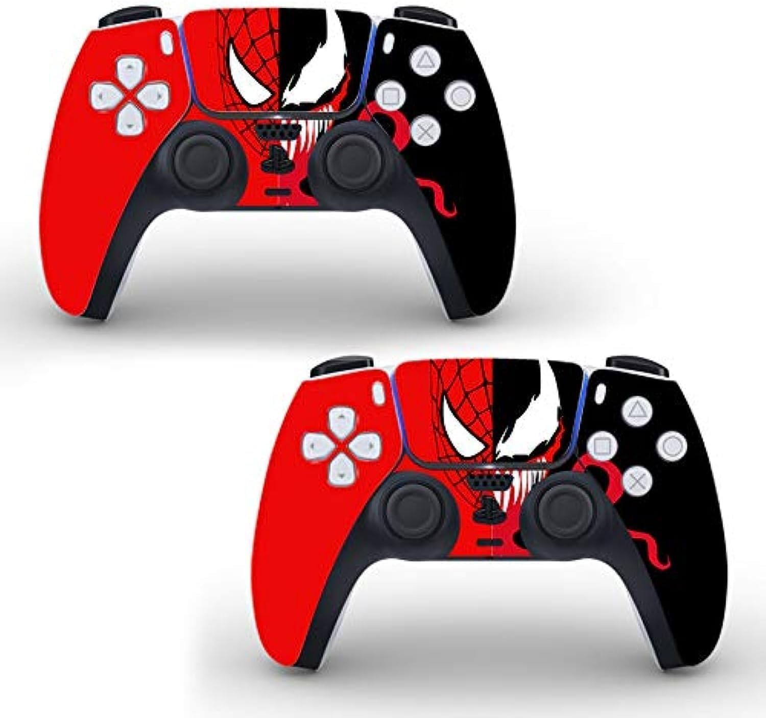 Decal Moments 2 Pack Controllers Skin Covers Vinyl Stickers Decal Compatible with PS5 Controller Remote Aliens