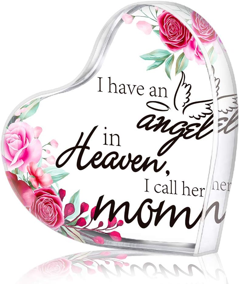 SICOHOME Memorial Gift for Loss of Mother,Sympathy Gifts for Loss of Mother Grief Funeral in Memory of Loved One Condolence Rememberance Sorry for Your Loss Loving Mom Grieving Mothers Remembrance