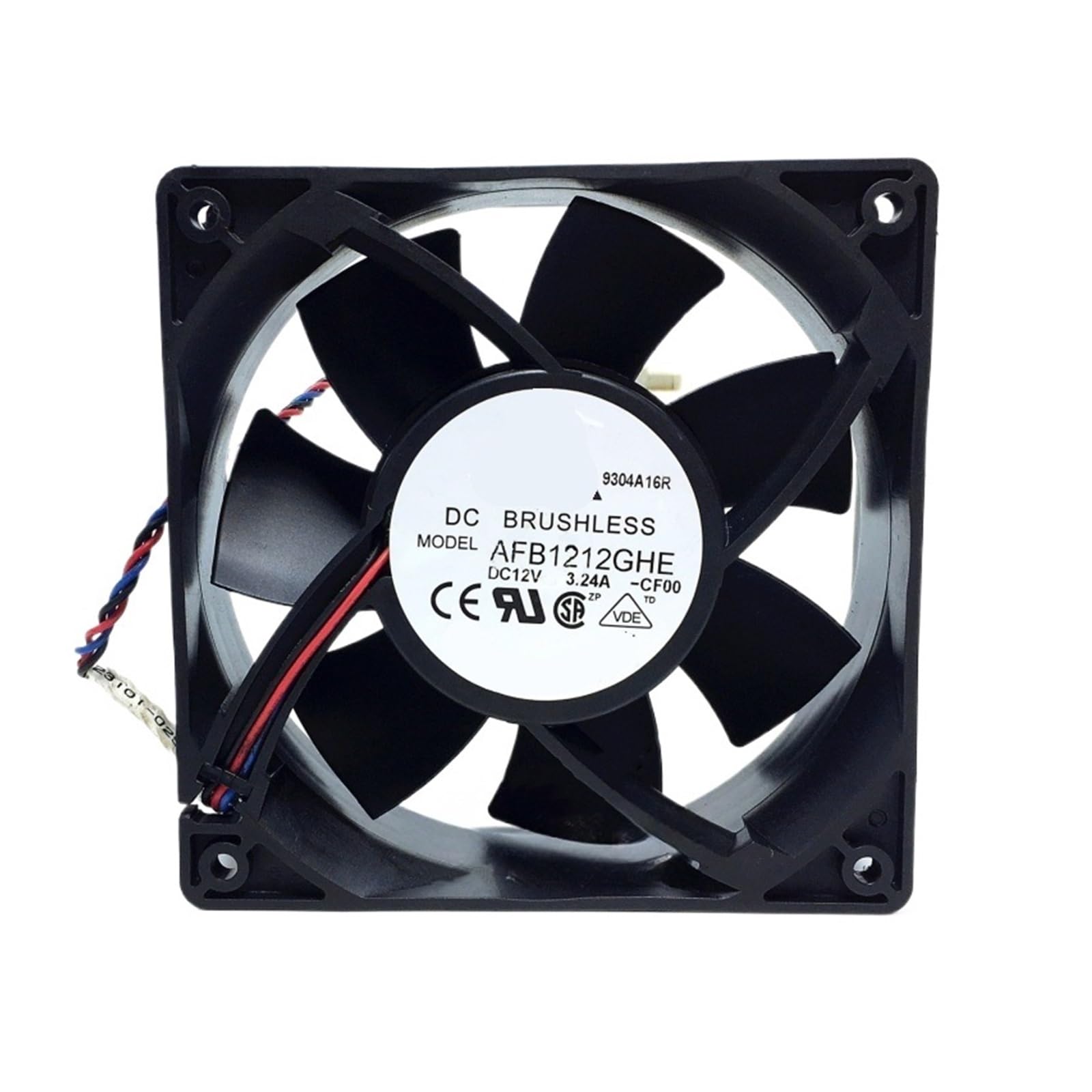 UITGVDQAT AFB1212GHE Cooling Fan 12VDC 3.24A 120x120x38mm(3-wire)