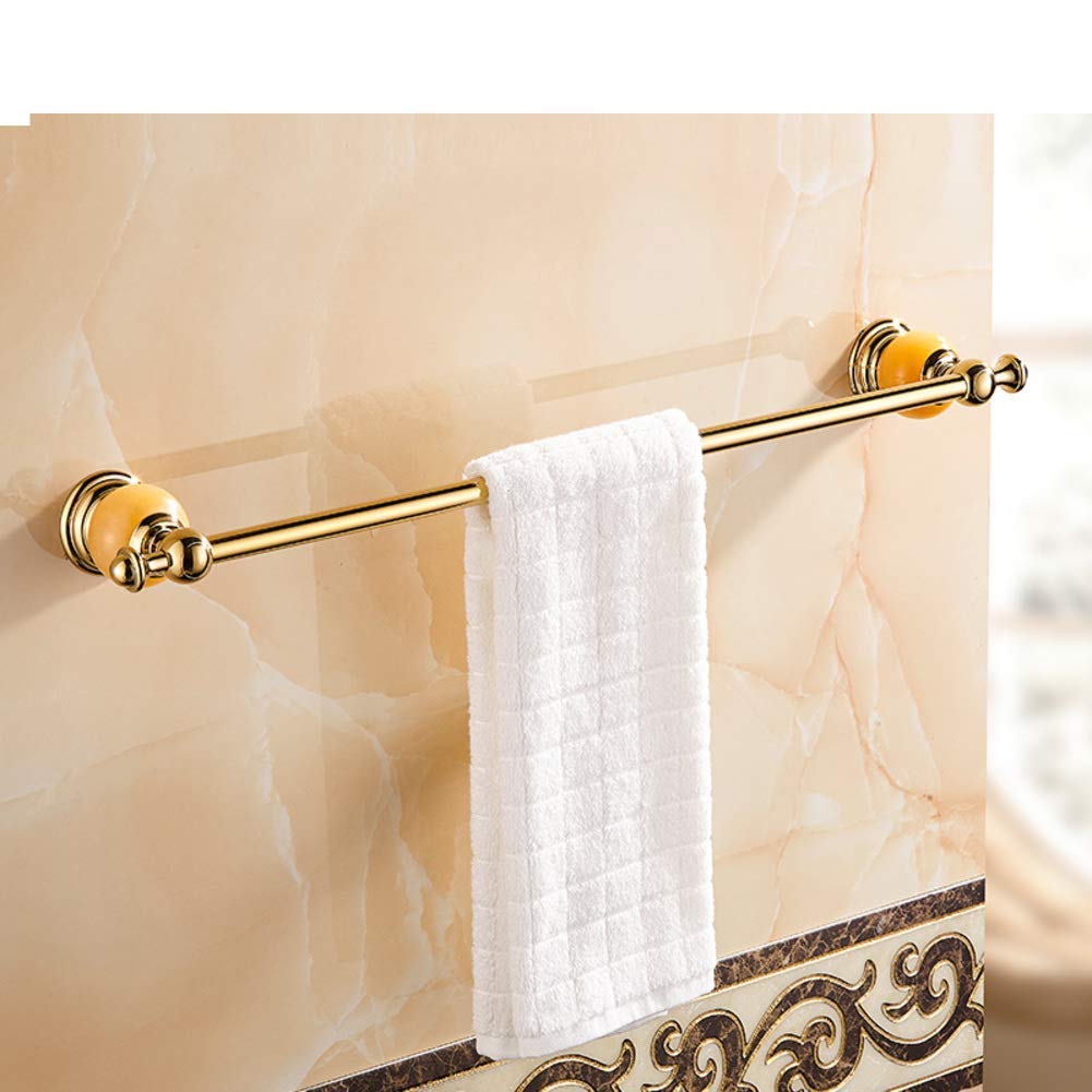 Rail d'essuie-mains or longue barre à serviettes 43 cm cuisine et salle de bain