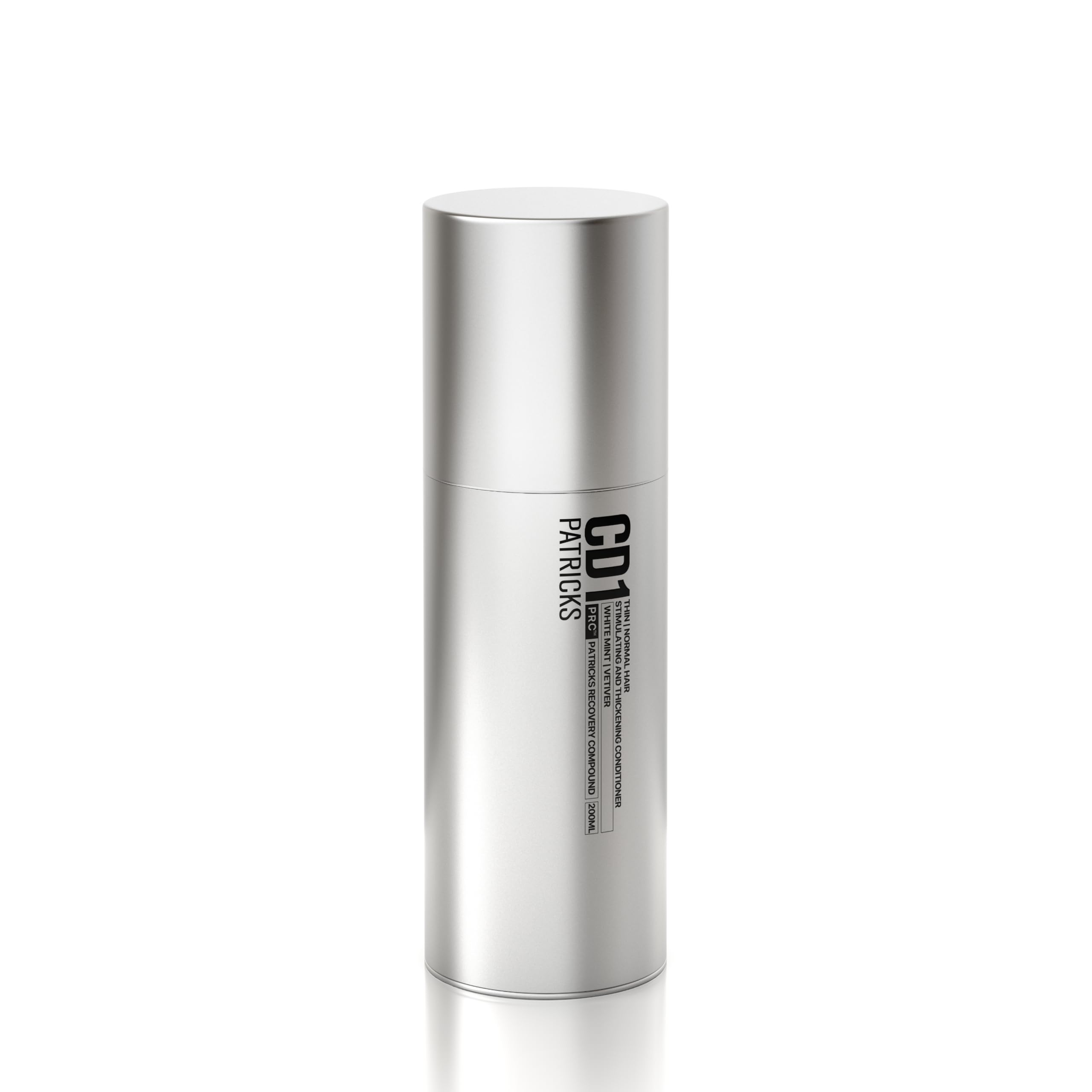 PATRICKS CD1 Hair Thickening Conditioner for Men - Boosts Volume, Supports Density & Energizes Scalp - Sulfate-Free Formula with Menthol, Caffeine & Capixyl™ for Fuller-Looking Hair, 6.80 fl oz
