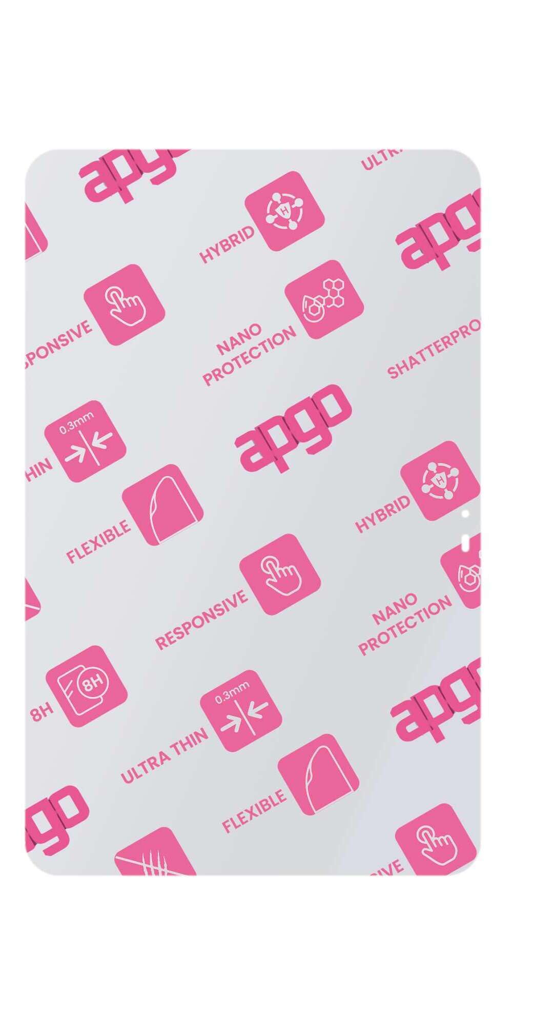 apgo Hybrid Glass Screen Protector do Peaq PET 10980-F628E 10.95, szkło hybrydowe, zamiennik hartowanego