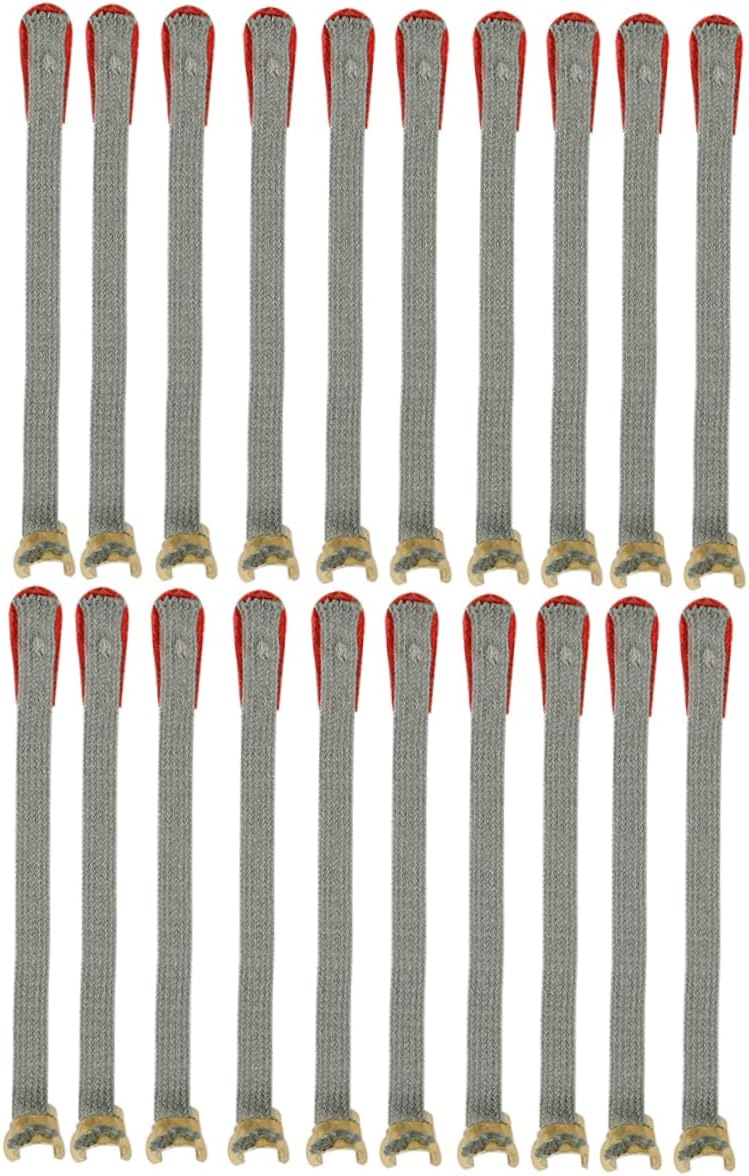 BESPORTBLE 50pcs Piano Tuning Strap Set Sturdy Piano Mutes Fixing Tool Climbing Rope Essential Tuning Accessories for Musicians