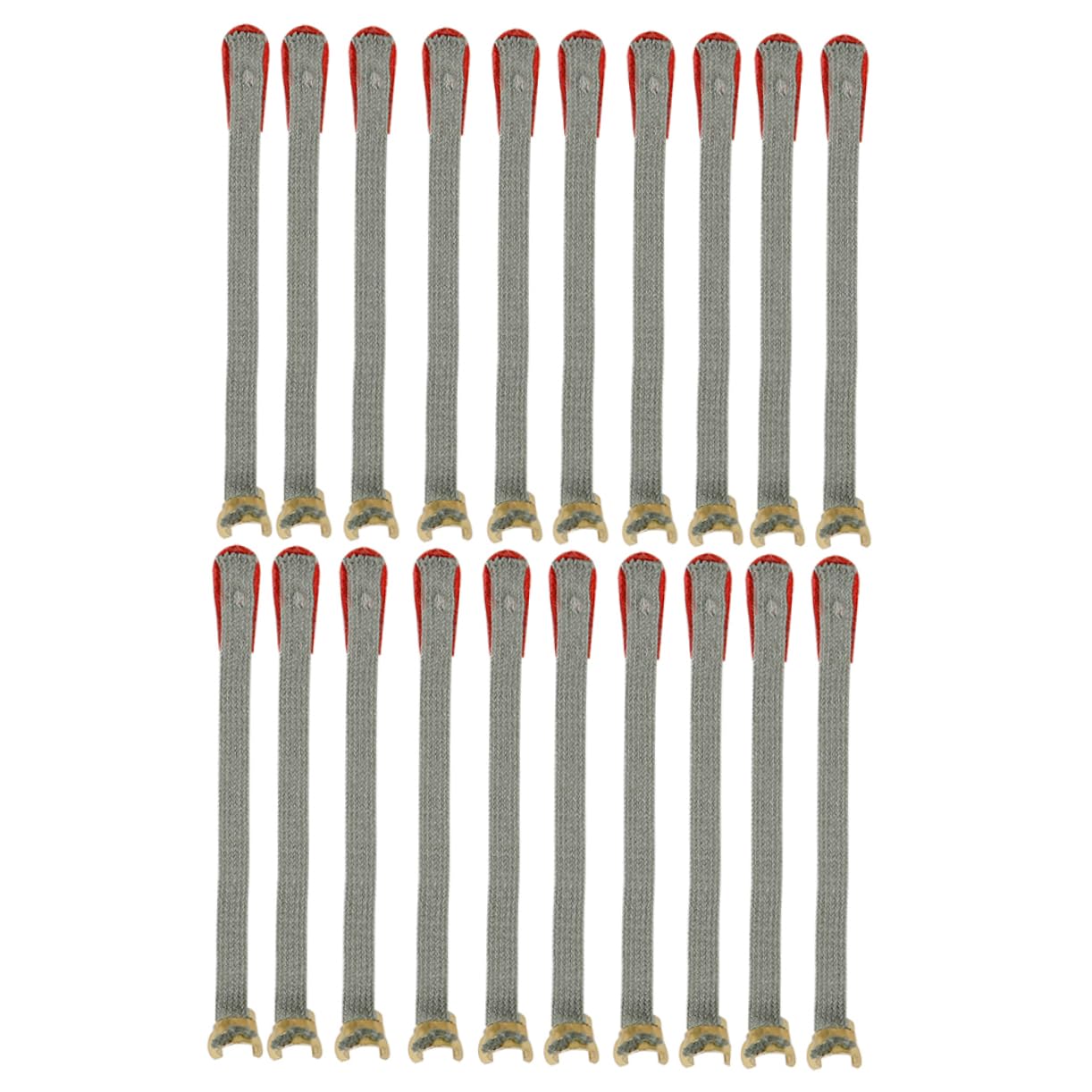 BESPORTBLE 50pcs Piano Tuning Mute Kit Durable Fixing Tool with Non Deforming Rope for Accurate Piano Sound for Professional Tuning and Maintenance