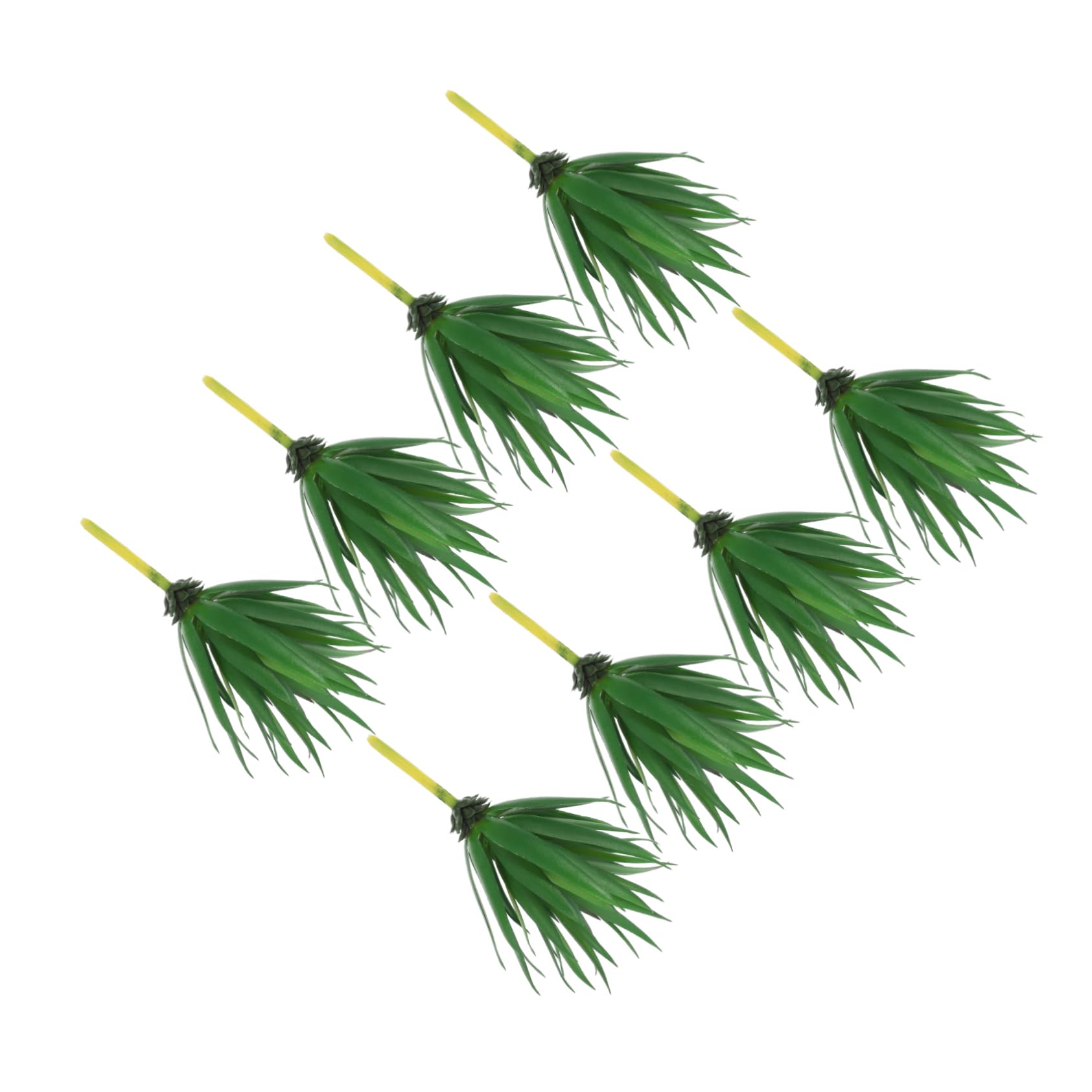 8 Stück Teiliges Künstliche Sukkulenten Pflanzen Realistische Agave ohne Topf für Dekoration für Büro Zuhause und Garten Pflegeleicht und Langlebig